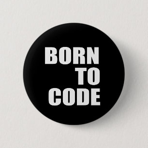 Opgenomen in code ronde button 5,7 cm