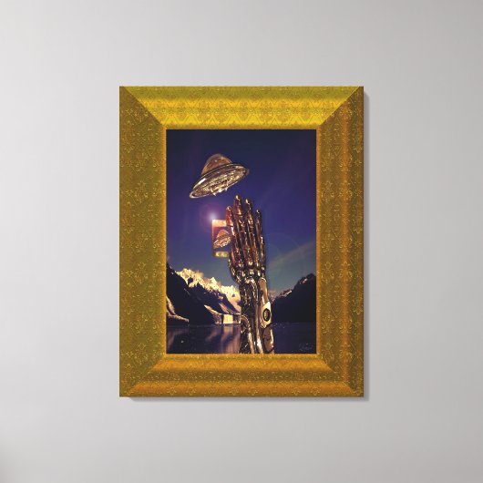 Opgenomen omgepakt Canvas Afdruk (Voorkant)