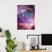 Opgenomen onder de "Wing" van de "Small Magellanic Poster (Thuiskantoor)
