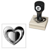 Opgepolijst Chrome Heart Rubberstempel (Gestempeld)