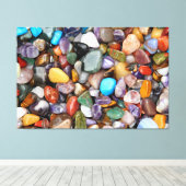 Opgepolijst Rocks Canvas Afdruk (Insitu (Houten vloer))