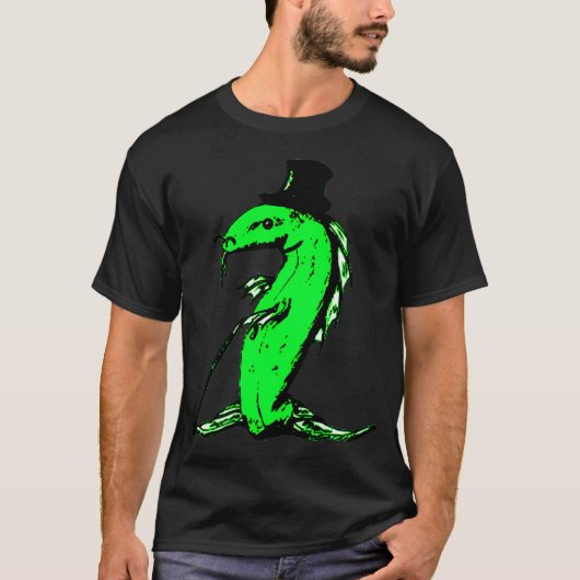Opgeprikte Meerval T-shirt (Voorkant)