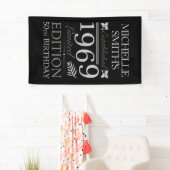 Opgericht 1969 50e verjaardag spandoek (Insitu)