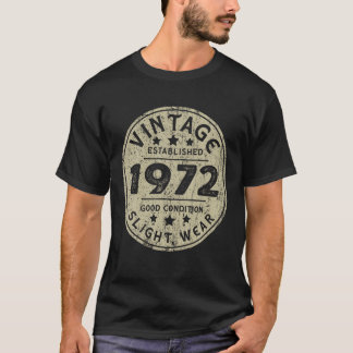  opgericht in 1972 50e verjaardag van de opvolging t-shirt