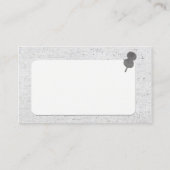 Opgericht universitair docent visitekaartje (Achterkant)