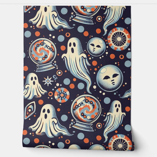 opgeroepen geesten behang (Afrollen)