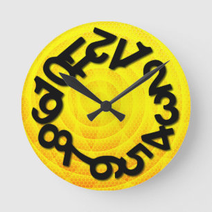 opgeruimd ronde klok