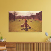 Opgeruimde hoop canvas afdruk (Insitu (Woonkamer))