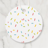 Opgeschepte ijs bruiloft feest bedankt bedankjes labels (Achterkant)