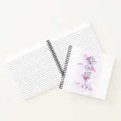 *~* Opgeschoven pad naar verlichting Nirvana Notitieboek (Binnen)