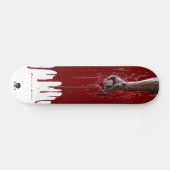 Opgeslagen door bloed skateboard (Horizontaal)