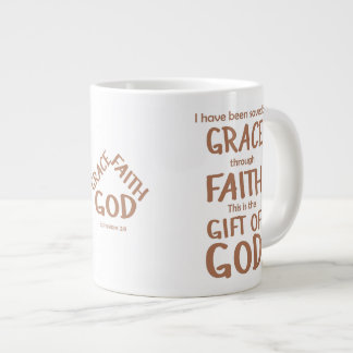 Opgeslagen door Grace door Faith Tan Ephesians 2:8 Extra Grote Beker