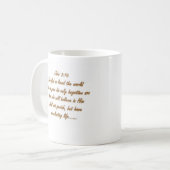 Opgeslagen door Grace, John3_16 Koffiemok (Voorkant links)