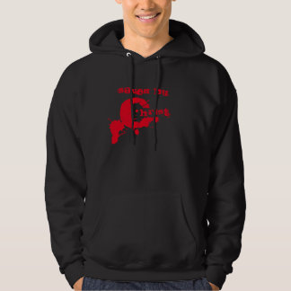Opgeslagen door het bloed van Christus Hoodie