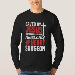 Opgeslagen door Jezus en een verbazingwekkende har T-shirt
