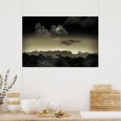 Opgeslagen in de cloud poster (Keuken)