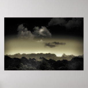 Opgeslagen in de cloud poster