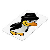 OPGESLAGEN PENGUIN MAGNEET (Linkerzijde)