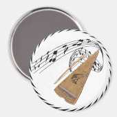 OPGESLAGEN PSALTERS -MAGNET MAGNEET (Voorkant / Achterkant)