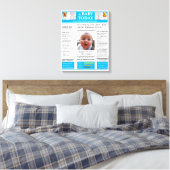 Opgespannen Canvas Print (Insitu (Slaapkamer))