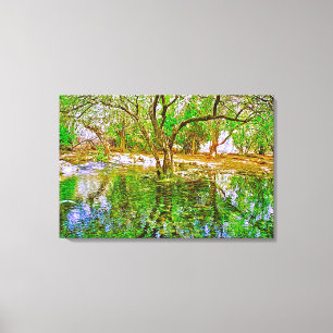 Opgespannen canvasprint canvas afdruk