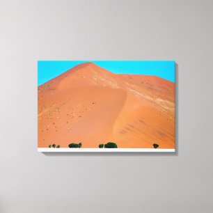 Opgespannen canvasprint namibia sossusvlei canvas afdruk