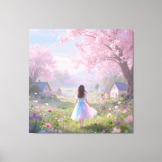 Opgespannen canvasprint stille schoonheid canvas afdruk