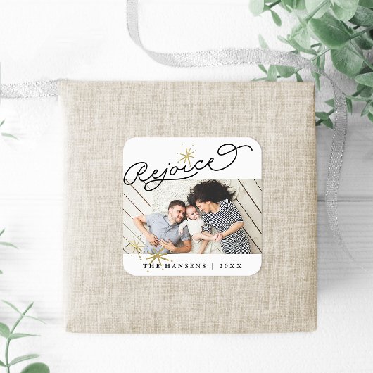 opgetogen maken | Vakantie foto Vierkante Sticker