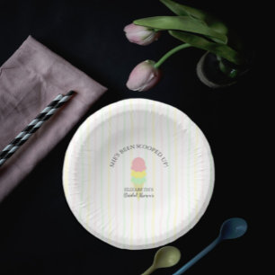 Opgetrokken Ice Cream-Vrijgezellenfeest Papieren Kommen