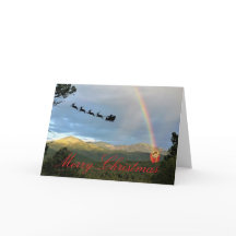 Opgevouwen Kerstkaart