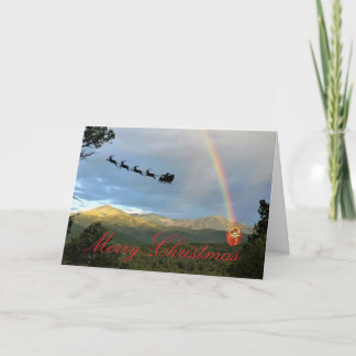 Opgevouwen Kerstkaart Bedankkaart