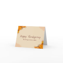 Opgevouwen kerstkaart