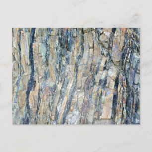 Opgevouwen rots op Olympic National Park Briefkaart