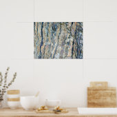 Opgevouwen rots op Olympic National Park Poster (Keuken)