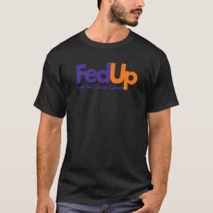 Opgevuld met sociale media die de cultuur annulere t-shirt