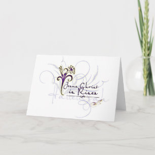 Opgewekt Feestdagen Kaart