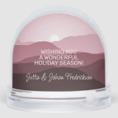 Opgewekte Abstracte Ziekenoegers van de charmante Sneeuwbol (Achterkant)