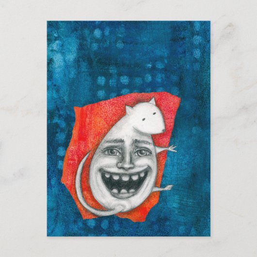 Opgewonden Briefkaart (Voorkant)