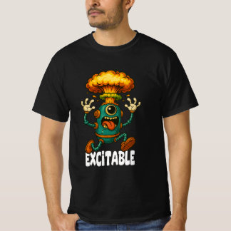 opgewonden t-shirt