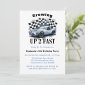 Opgroeien 2 snelle verjaardag kaart (Staand voorkant)