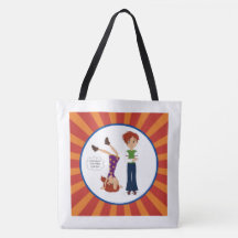 Opgroeien met Abbey en Sam The Shreds Canvas tas