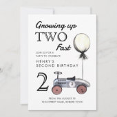 Opgroeien Twee snelle uitnodiging Navy en Red (Voorkant)