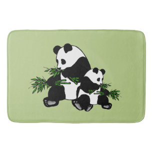 Opgroeiende Panda Badmat