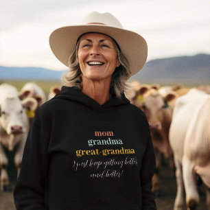 Opgroepe oma Schattig Beter & Beter Hoodie