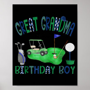 Opgrootmoeder van de verjaardagsjongen Hole in One Poster
