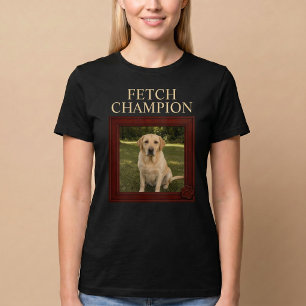 Ophaal Kampioen Grappige Hond T-shirt