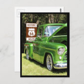 Ophaalroute 66 cadeaus briefkaart (Voorkant / Achterkant)