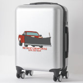 Ophaalwagen met ploegenstroom sticker (Koffer)