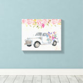 ophaalwagen Rustige Waterverf Canvas Afdruk (Insitu (Houten vloer))