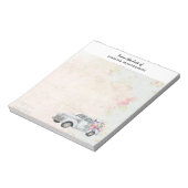 ophaalwagen Rustige Waterverf Notitieblok (Gedraaid)